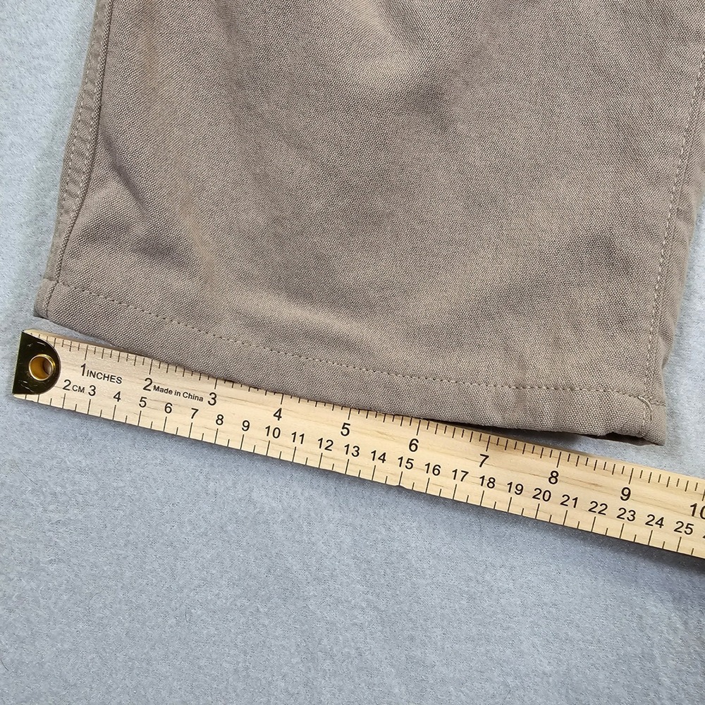Eddie Bauer Pants Mens 36x30 100% Nylon Performance Cotton Feel Side Zip 0412 - Picture 5 of 12